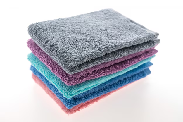 Microfiber cloths and paper towels