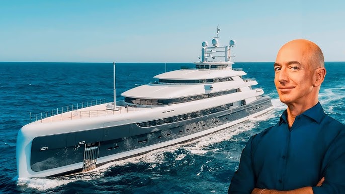 Jeff Bezos' Yacht Searched by Customs Officers Near St. Barts