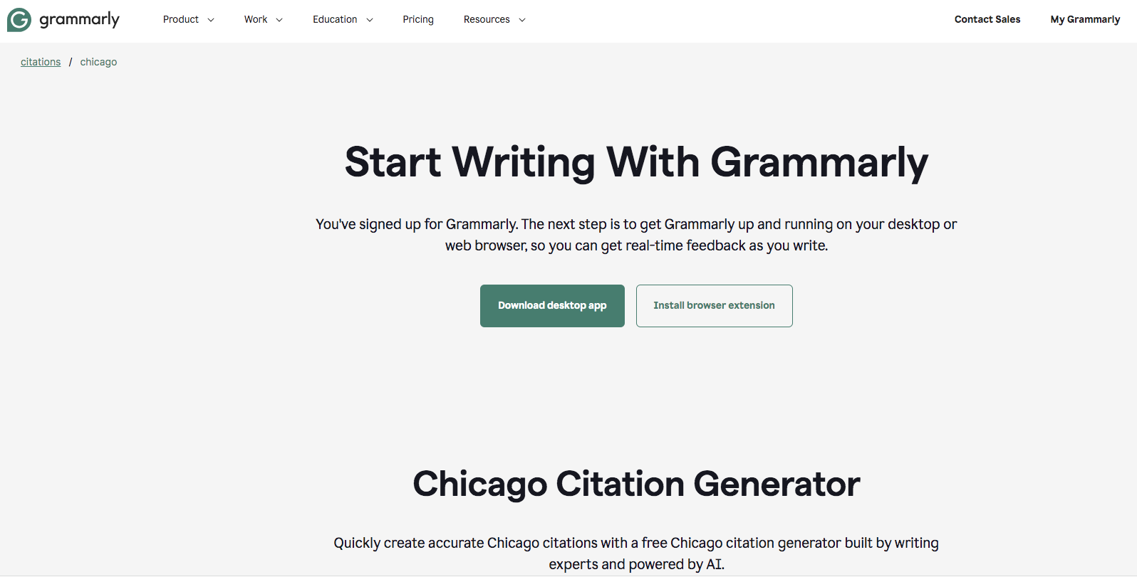 Grammarly Citation Generator