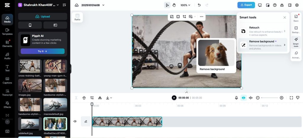 Background Remover That Handles Complex Motion Smoothly
