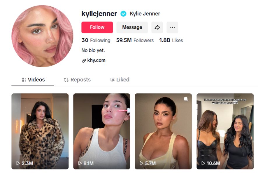 17 Kylie Jenner