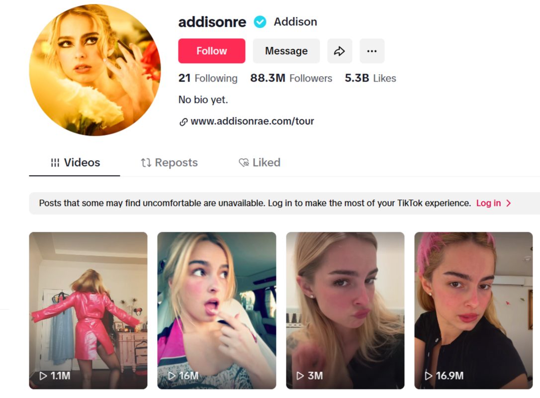 5 Addison Rae