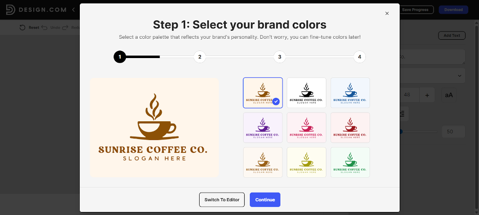 Customize Your Logo