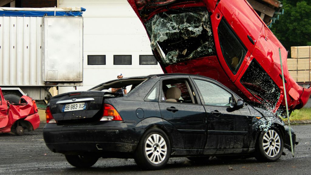 multi-vehicle crash